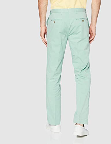 Hackett London Core Sanderson Pantalones, Azul (5mklt Aqua 5mk), W38 (Talla del Fabricante: 28) para Hombre