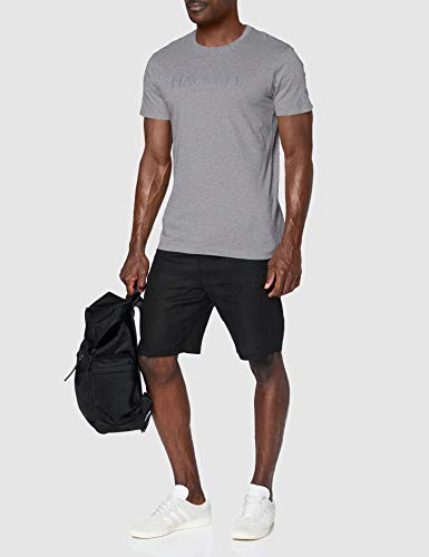 Hackett London Hackett LDN tee Camiseta, 913light Grey Marl, M para Hombre