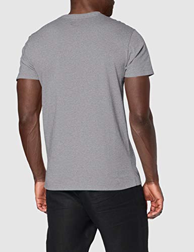 Hackett London Hackett LDN tee Camiseta, 913light Grey Marl, M para Hombre