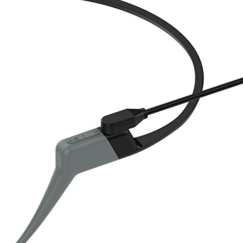 hahawali Cable de carga inalámbrico rápido para auriculares compatible con AfterShokz AS800 dispositivo de carga de auriculares cargador de auriculares