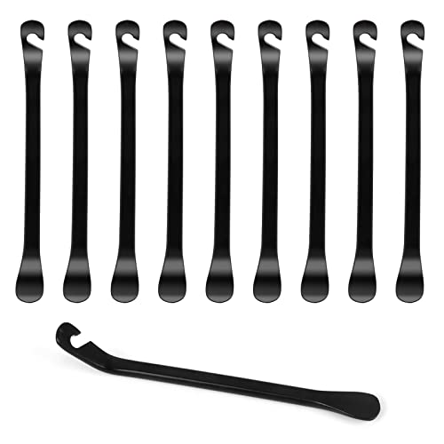 Haisheng 10PCS Desmontadores Bicicleta Palanca Desmontar Desmontadora de Neumáticos Bicicleta Palancas Bicicleta Herramienta Rueda Bicicleta Palanca Desmontar Neumaticos (12cm, Hierro)