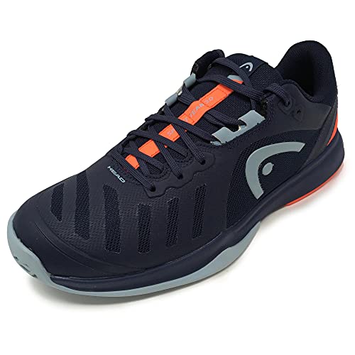 HEAD Sprint Team 3.0 2021 Men, Tennis Shoe Hombre, Azul Oscuro Rojo Neón, 39.5 EU