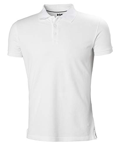 Helly Hansen Crew Camisa Polo, Unisex Adulto, Blanco, M