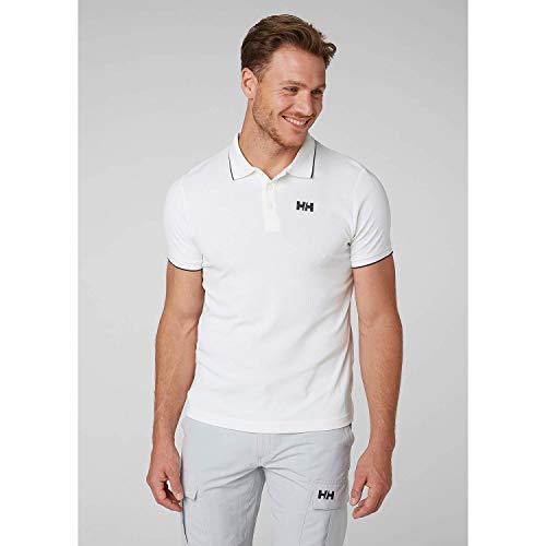 Helly Hansen KOS Polo, Hombre, Blanco (Blanco 001), S