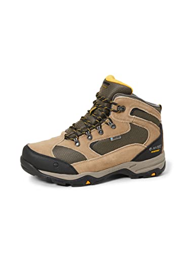 Hi-Tec Storm Waterproof, Botas de Senderismo Hombre, Beige (Smokey Brown/Taupe/Gold), 45 EU