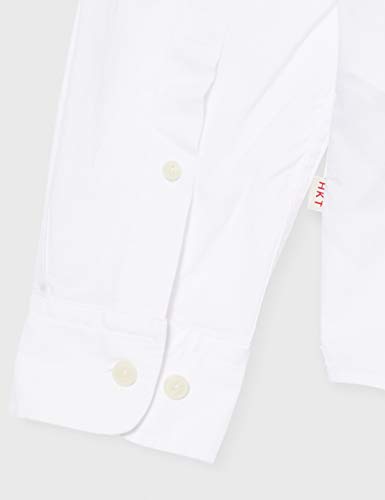 HKT by Hackett Hkt Super Ox Camisa, Blanco (800white 800), 44 (Talla del Fabricante: X-Large) para Hombre