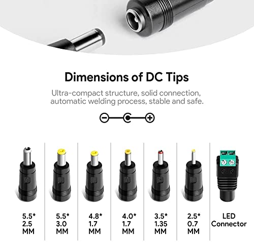 HKY Transformador universal de 24 V, 2,5 A, 60 W, adaptador para tiras LED 5050, router, impresora, escáner, fax, cámara CCTV, monitor LCD TFT, bicicleta estática Kettler Ergometer AX1 EX3 CX1