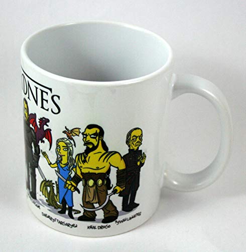 HobbyElx Taza y Adorno Juego de Tronos Simpsons