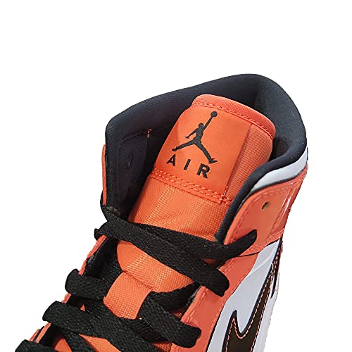 Hombres Jordan 1 Mid SE Turf Naranja/Negro-Blanco (DD6834 802) - 9.5