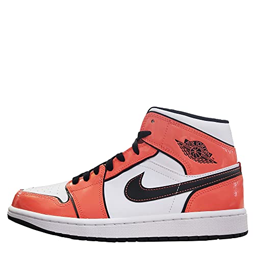 Hombres Jordan 1 Mid SE Turf Naranja/Negro-Blanco (DD6834 802) - 9.5