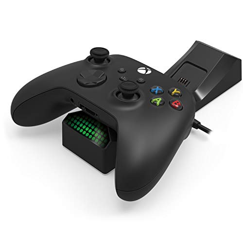 HORI - Base de carga doble con baterías recargables (Xbox Series X|S/Xbox One)