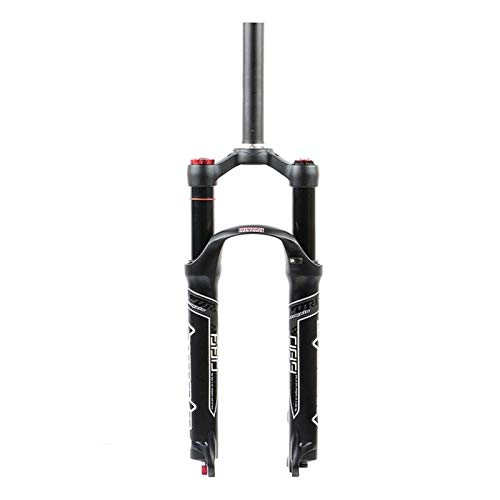 Horquilla Delantera MTB,Amortiguación Regulable Bloqueo Manual/Bloqueo Remoto Horquillas de Suspensión para Bicicletas (Color : A, Size : 29 Inch)