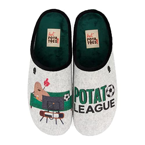 HOT POTATOES Buje, Pantuflas Hombre, Color, 44 EU