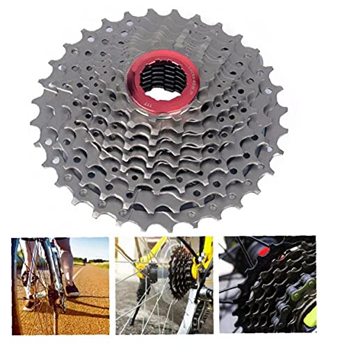 Hotaden Bike Freewheel 9 Cassette De Velocidad 11-32t Relación De Ancho Montaña Piñón De Bicicletas Ciclismo Equipo De Reemplazo