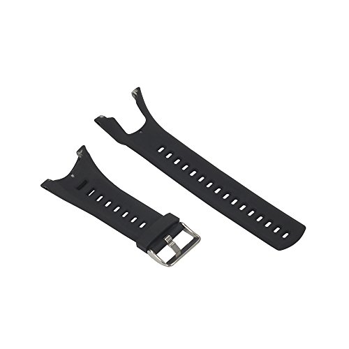 Huabao Correa Deportiva de Silicona Pulsera para Suunto Ambit 1/Suunto Ambit 2/Suunto Ambit 3 (Negro)