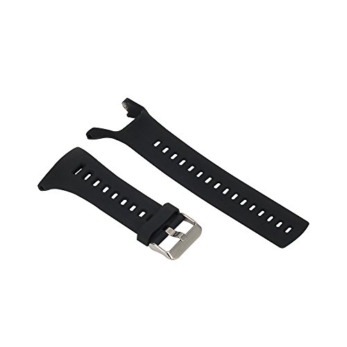 Huabao Correa Deportiva de Silicona Pulsera para Suunto Ambit 1/Suunto Ambit 2/Suunto Ambit 3 (Negro)