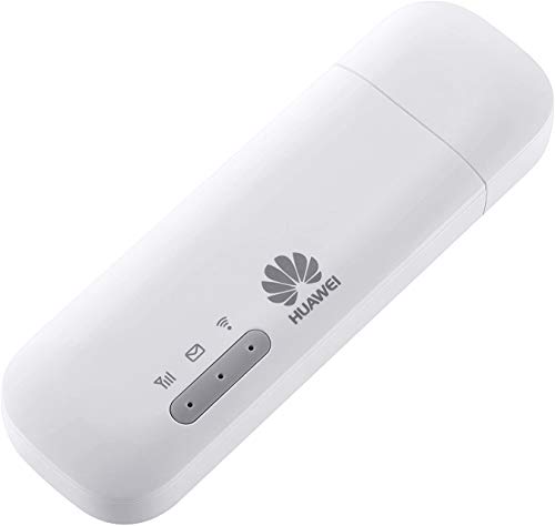 HUAWEI E8372h-320 - Dongle LTE/4G 150 Mb/s USB móvil wifi (Blanco) - Para usar con cualquier tarjeta SIM en todo el mundo. - Conecta hasta 16 dispositivos inalámbricos