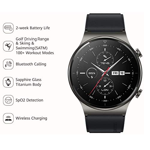 Huawei Watch GT2 Pro - Smartwatch Night Black