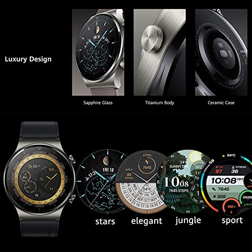 Huawei Watch GT2 Pro - Smartwatch Night Black