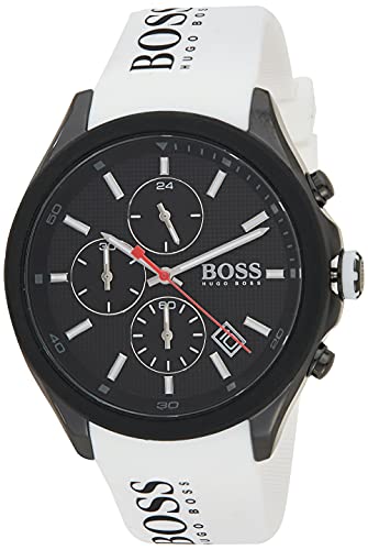 Hugo BOSS Reloj Analógico para Hombre de Cuarzo con Correa en Silicona 1513718