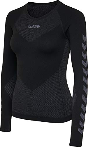 hummel First Seamless Jersey, Mujer, Negro, M/L