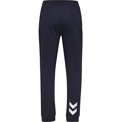 hummel Pantalones Infantiles HMLGO Kids Cotton NT, Unisex niños, Pantalones, 203531-7026, Azul Marino, 152