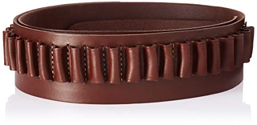 HUNTER 0205XL 2 1/2" Cartridge Straight Wall Belt.45 Caliber/X-Large, Brown