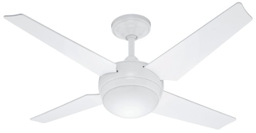 Hunter 132 cm | 52” Ventilador de Techo Sonic Blanco con Kit de Luz y Mando a Distancia, 50666