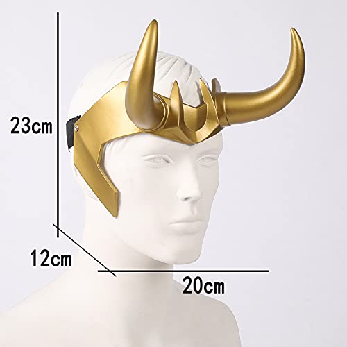 I3C Loki Film Thor Ragnarok - Casco para disfraz de Loki