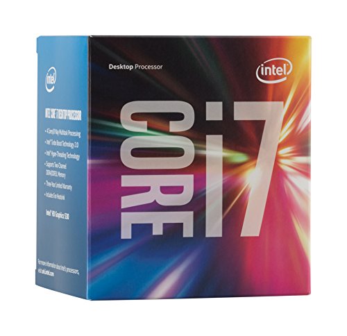 Intel BX80662I76700 - Procesador i7-6700 (Quad-Core, 3.4 GHz, 8 MB), Color Azul
