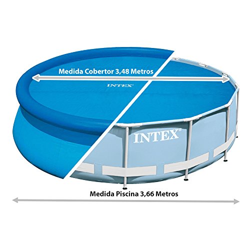 Intex 29022 - Cobertor solar para piscinas 366 cm de diámetro