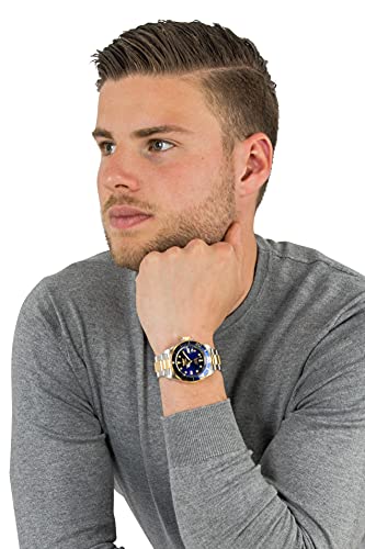 Invicta Pro Diver 8928 Reloj para Hombre Automático, 40mm, Azul/Dorado-Plateado