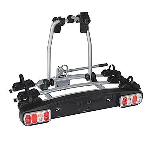 JBZP Portaequipajes para Bicicletas con Remolque Portaequipajes Trasero para Coche, Portaequipajes De Estacionamiento Trasero, Portabicicletas De Bola Portaequipajes para Bicicletas