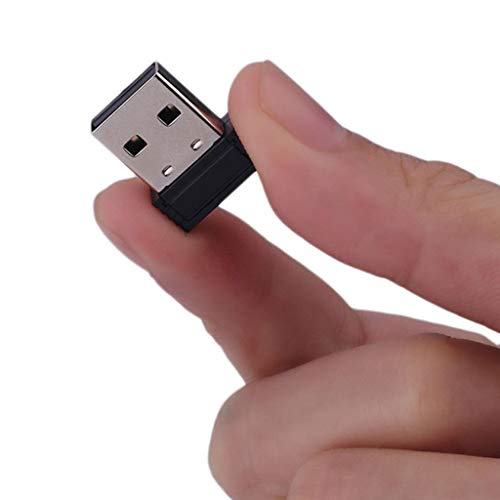 jiheousty Mini Ant + USB Stick Adapter Puerto de dongle portátil para Zwift Wahoo Bkool Bike Cycling