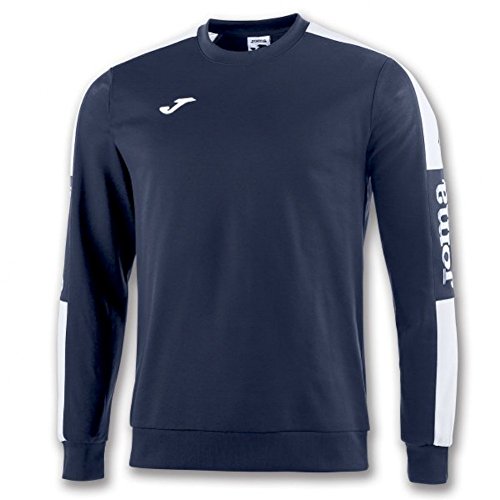 Joma 100801.302 Sudadera, Hombre, Azul Marino/Blanco, M