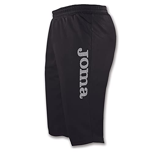 Joma Luxor Pantalones Cortos, Niños, Negro, 12 años