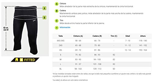 Joma Skin Pantalones Térmicos, Hombre, Azul (Azul Marino), M