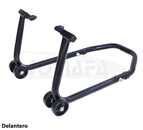 JOMAFA - SOPORTE/ELEVADOR/CABALLETES MOTO DELANTERO Y TRASERO DESMONTABLES UNIVERSAL