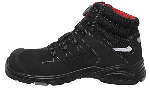 JORI JO Max BOA Mid S3 - Zapatillas de seguridad para hombre y mujer, ligeras, con puntera de plástico, talla 42