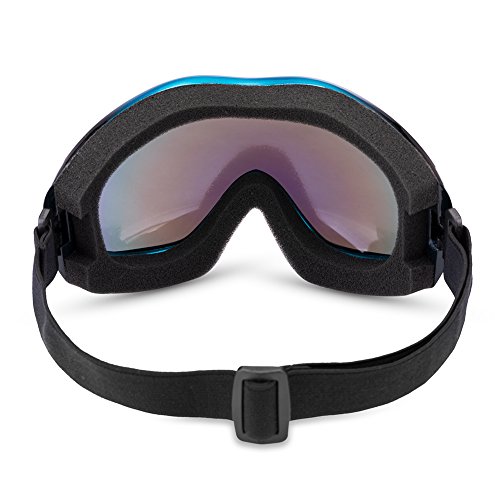 JTENG Gafas de Esquí Gafas de Moto Anti Polvo de Niebla UV, a Prueba de Polvo Resistente a los Arañazos Bendable a Prueba de Viento Gafas Protectoras Gafas