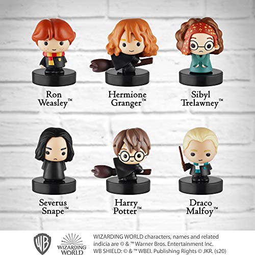 Juego de 5 Sellos de Harry Potter - Regalos, coleccionables, decoración para Fiestas, y Adornos para Tartas de PMI, 6,5 cm (Deluxe B)