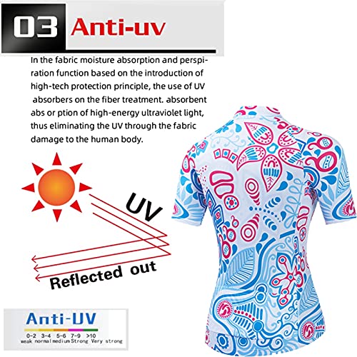 Juego de traje de ciclismo en bicicleta de equipo Mountain Bike Bike Riding Femen Bike Uniforme Juego de bicicletas (Color : Suit 2, Size : Small)