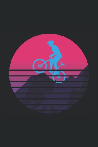 Kalender 2022 MTB Mountain Bike Mountainbike Fahrrad Vaporwave Musik Radfahrer: 2022 Kalender A5 ( 6" x 9") Wochenplaner 130 Seiten von Januar bis ... für 1 Jahr als Mountainbiker fahrer Zubehör