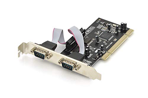 Karta rozszerzeń/Kontroler RS232 PCI, 2xDB9, Low Profile, Chipset