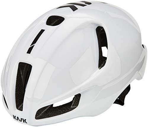 Kask Utopia Casco de Bicicleta, Unisex Adulto, Blanco, Medium