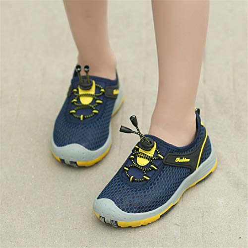 Kauson Sandalias Niño Running Verano Cerradas Zapatillas Deportivas Infantiles Escarpines Malla Niña Senderismo Antideslizantes Trekking Verano Playa Zapatos del Ocio 28-40