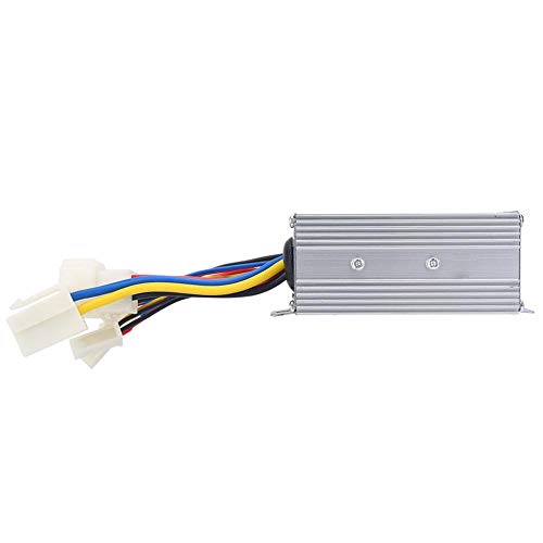 Keenso1 Controlador de Motor Cepillo, 36V DC 500W Controlador de Velocidad del Motor para Patinete, Bicicleta Eléctrica, E-Bike