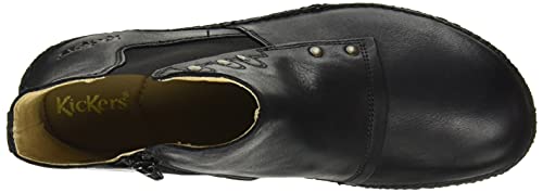 KICKERS HAPPLI, Zapatos con Ruedas Mujer, Negro, 39 EU