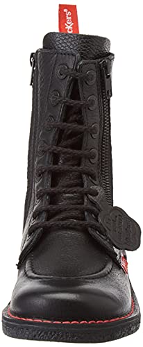 Kickers Meetickzip, Zapatos con Ruedas Mujer, Negro Sem Negro, 37 EU