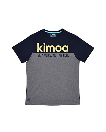 KIMOA Camiseta Alta Lake Blue, Unisex Adulto, Azul, XL